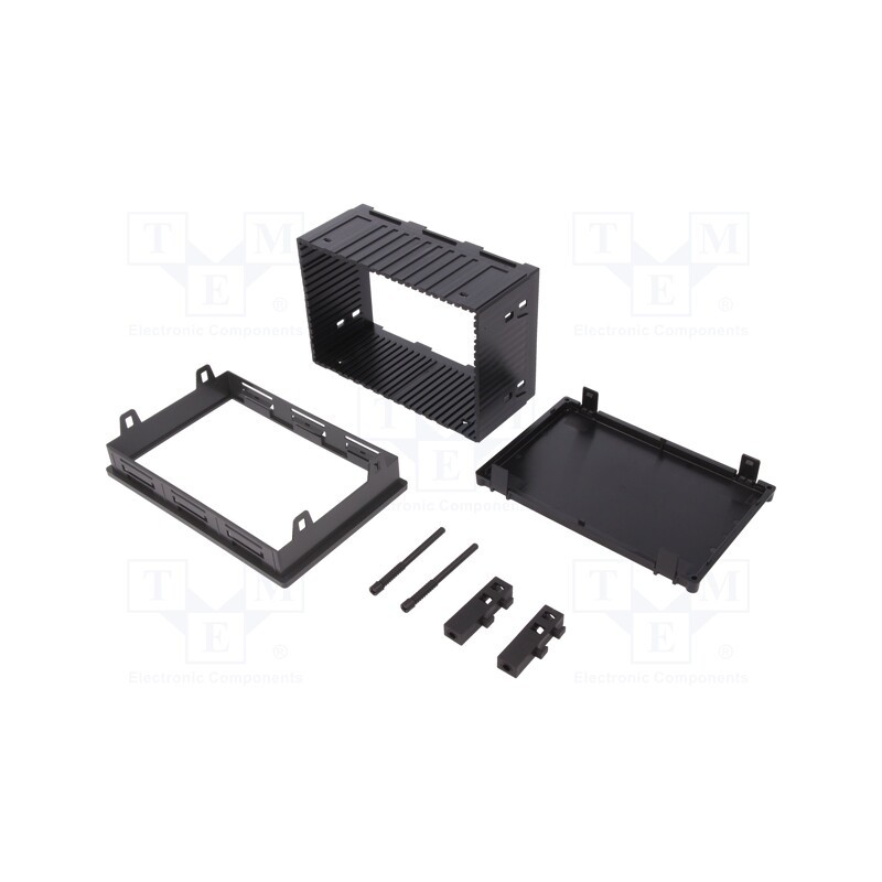 1 pcs x ITALTRONIC - 16.218L057 - Enclosure: panel, X: 96mm, Y: 144mm, Z: 57mm, ABS,polycarbonate,PPO