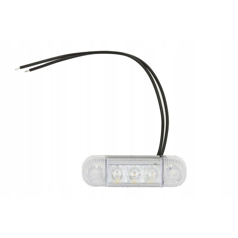 Side marker light LP white LED 12 24v was 283