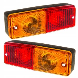 Combined rear lamp mf trailer 2 pcs lp was