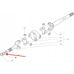 6000103939 axle spacer