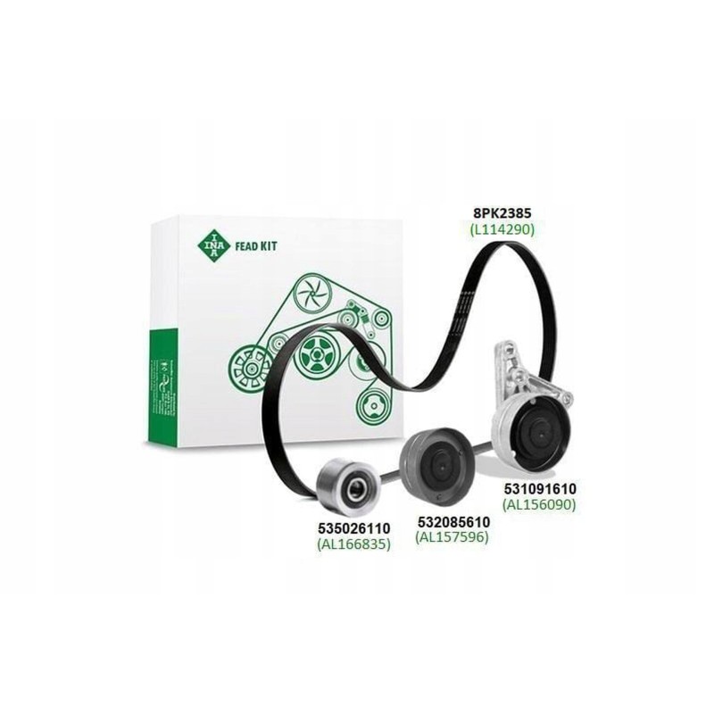 529407010 belt and tensioner set