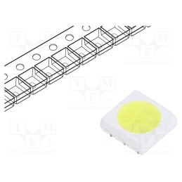 5 pcs x FORYARD - FYLS-5050LUWC - LED, SMD, 5050, white cold, 18lm, 8500÷9500mcd, 5000-6000K, 120°