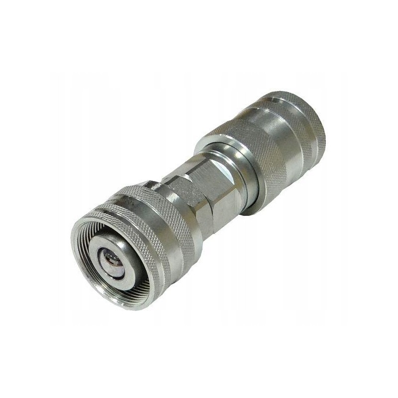 Reduction plug, screwed Euro push pull socket