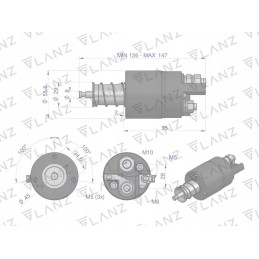 Starter switch with reducer mf glanz
