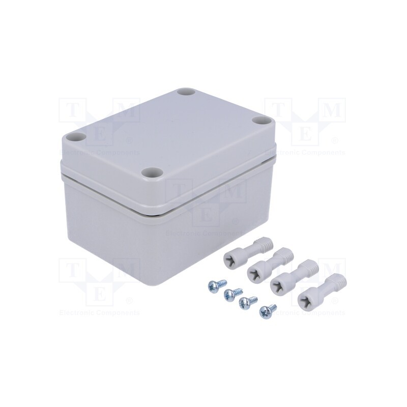 1 pcs x FIBOX - PC B 65 G - Enclosure: multipurpose, X: 80mm, Y: 110mm, Z: 65mm, PICCOLO, grey