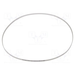 1 pcs x OPTIBELT - T2,5 780 677ZA - Timing belt, T2.5, W: 6mm, H: 1.3mm, Lw: 780mm, Tooth height: 0.7mm