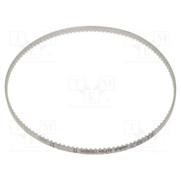1 pcs x OPTIBELT - T2,5 650 477ZA - Timing belt, T2.5, W: 4mm, H: 1.3mm, Lw: 650mm, Tooth height: 0.7mm