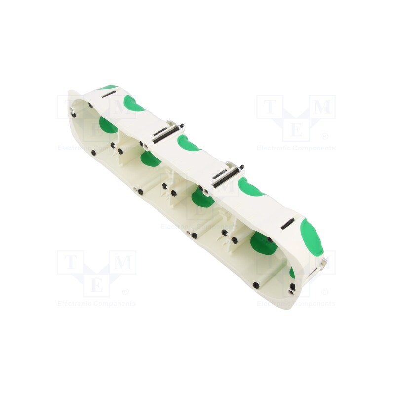 1 pcs x SCHNEIDER ELECTRIC - IMT35033 - Enclosure: junction box, X: 71mm, Y: 286mm, Z: 47mm, IP40, Sockets: 4