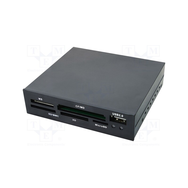 1 pcs x LOGILINK - CR0012 - Card reader: memory, internal supplied, black