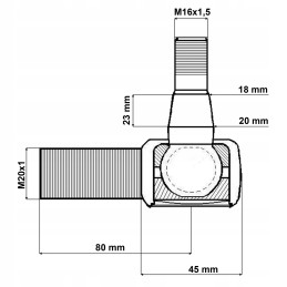 Rod end Steyr Compact 5109553 p