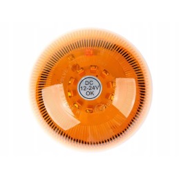 LED beacon warning lamp with screw, 3 modes