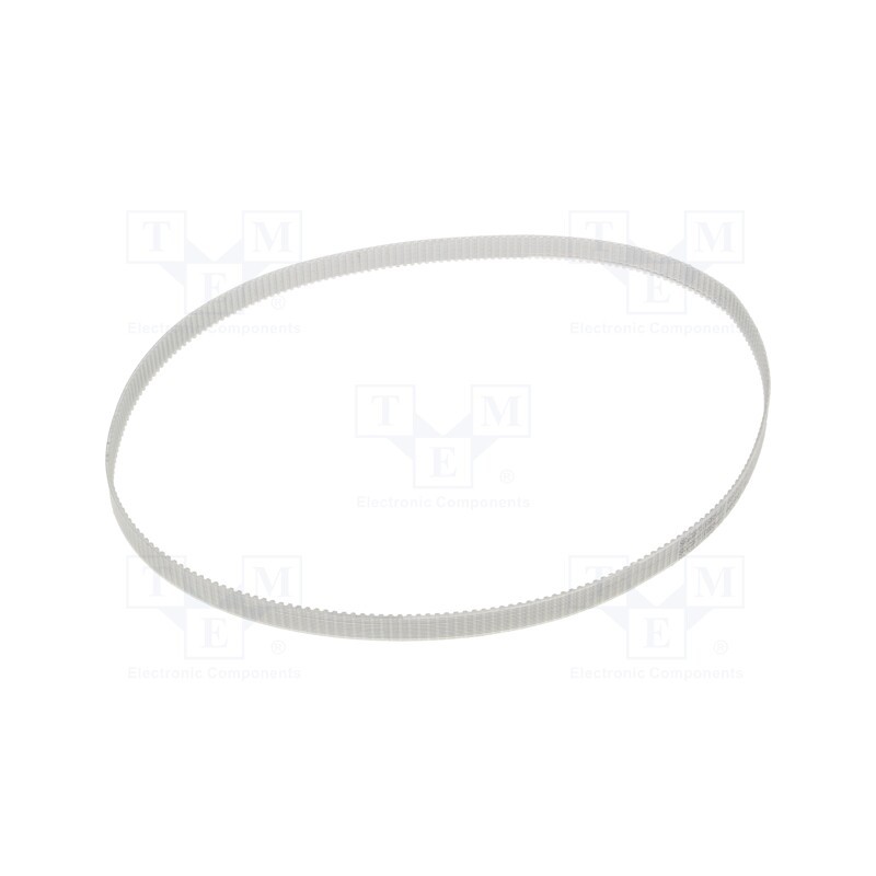 1 pcs x OPTIBELT - T2,5 600 1077ZA - Timing belt, T2.5, W: 10mm, H: 1.3mm, Lw: 600mm, Tooth height: 0.7mm