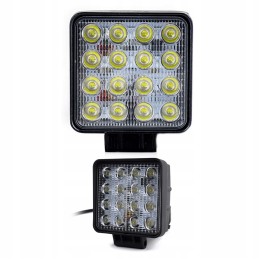 Kamar 16 LED 43W square work lamp