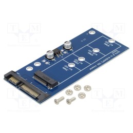 1 pcs x GEMBIRD - EE18-M2S3PCB-01 - Converter Serial ATA-M.2, M.2,SATA, Cablexpert
