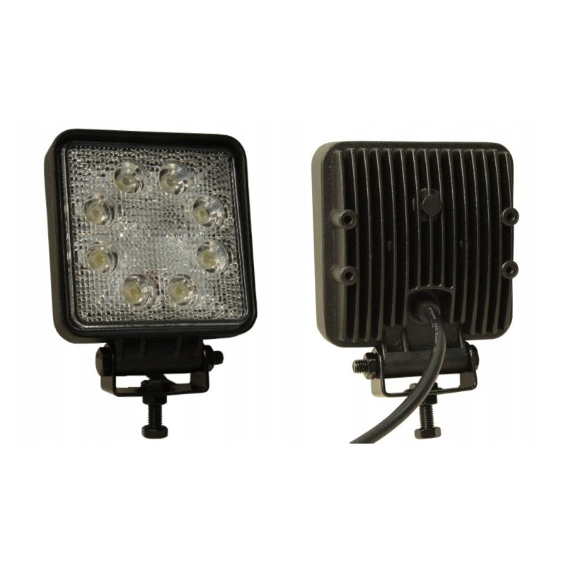 Halogen searchlight work lamp 8 LED 12 24V 8x3W