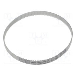 1 pcs x OPTIBELT - T2,5 317,5 877ZA - Timing belt, T2.5, W: 8mm, H: 1.3mm, Lw: 317.5mm, Tooth height: 0.7mm