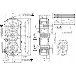IMR type multifunction gearbox, 6 speeds