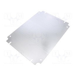 1 pcs x RITTAL - 1568700 - Mounting plate, steel, Plating: zinc