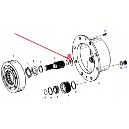 F198300020673 planetary gear washer