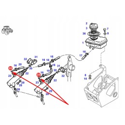 X820410056030 brake master cylinder elbow