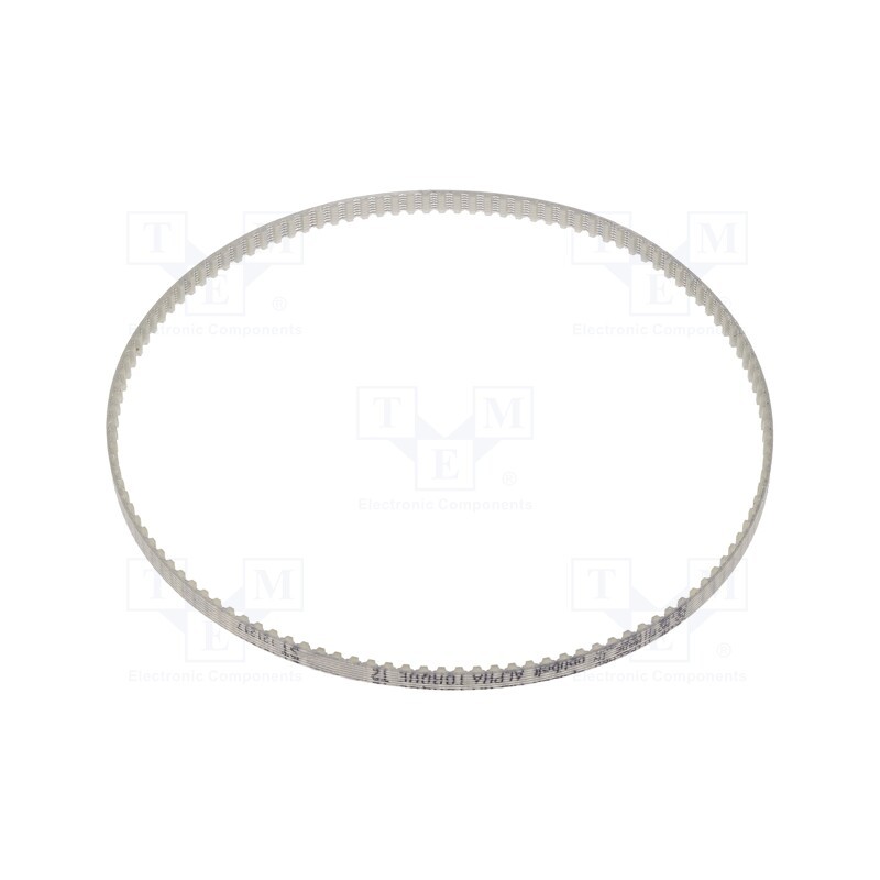 1 pcs x OPTIBELT - T2,5 277,5 877ZA - Timing belt, T2.5, W: 8mm, H: 1.3mm, Lw: 277.5mm, Tooth height: 0.7mm