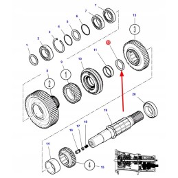 4301530m1 securing ring