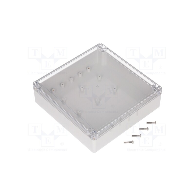 1 pcs x GAINTA - G2135C - Enclosure: multipurpose, X: 190mm, Y: 190mm, Z: 55mm, polycarbonate