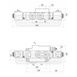 Distributor hydr z80 a1 24v joy badestnost