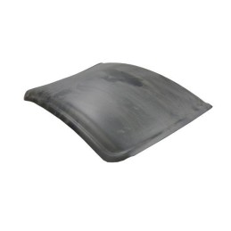 Trailer fender made of non-cracking plastic