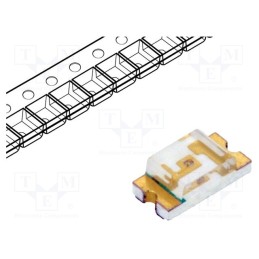 5 pcs x LITEON - LTST-C150TBKT - LED, SMD, 1206, blue, 28÷180mcd, 3.2x1.6x1.1mm, 130°, 2.8÷3.8V, 20mA