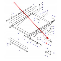La321831550 rubber spacer