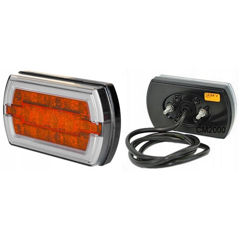 Cleo LED front lamp 12v 24v direction