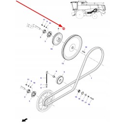 La366361016 grub screw m10 x 1 5 x 25