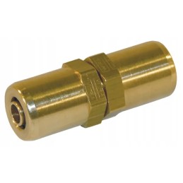 Straight threaded connector