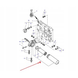 4312616m1 complete hydraulic oil filter