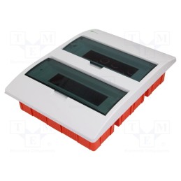 1 pcs x ELEKTRO-PLAST NASIELSK - 188102 - Enclosure: for modular components, IP40, plaster embedded, white