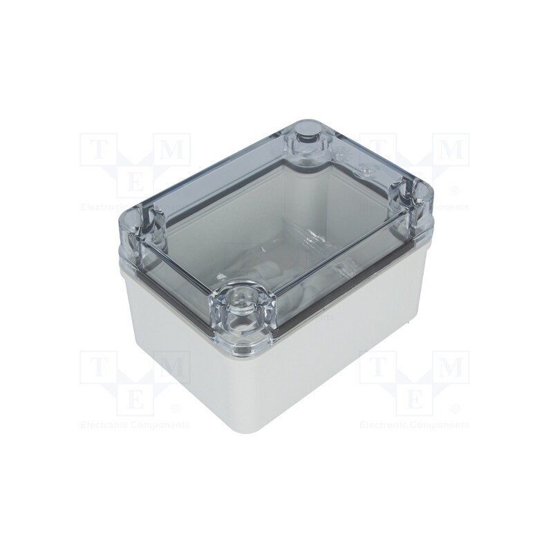 1 pcs x FIBOX - PC B 65 T - Enclosure: multipurpose, X: 80mm, Y: 110mm, Z: 65mm, PICCOLO, grey