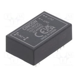 1 pcs x CINCON - EC4AW02 - Converter: DC/DC, 3.3/6W, Uin: 9÷36V, Uout: 12VDC, Iout: 470mA, THT