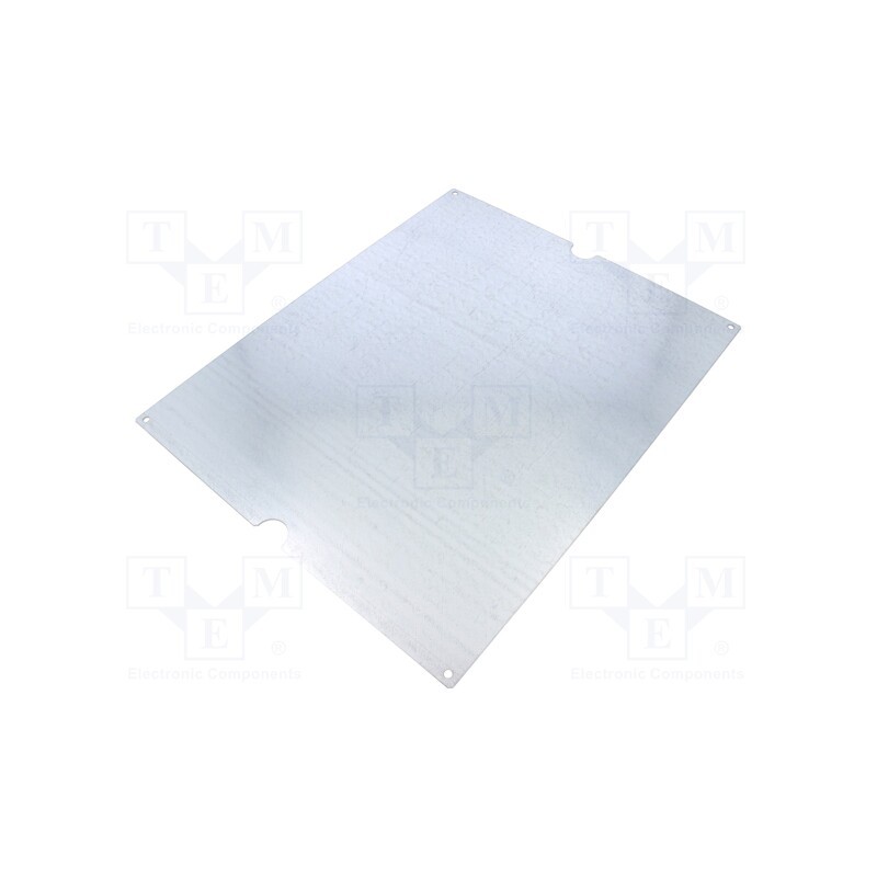 1 pcs x FIBOX - TM 3640 - Mounting plate, steel, W: 315mm, L: 383mm, Plating: zinc