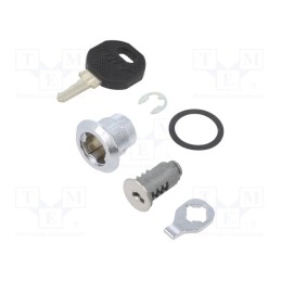 1 pcs x SCHNEIDER ELECTRIC - NSYML23 - Lock, for enclosures,Spacial SF, Key code: 2233X