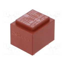 1 pcs x MYRRA - 44128 - Transformer: encapsulated, 2VA, 230VAC, 9V, 9V, 111mA, 111mA, PCB