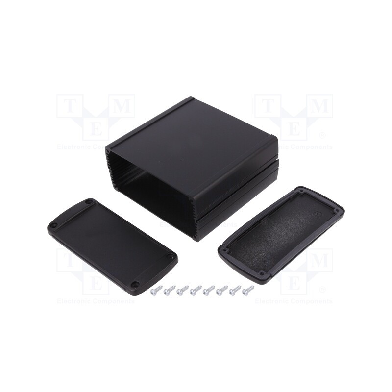 1 pcs x TEKO - TEKAM31L.9 -AS - Enclosure: multipurpose, TEKAM, X: 106mm, Y: 110mm, Z: 45mm, black