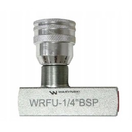 Restriction and non-return valve wrfu 90 1 4 bsp waryns