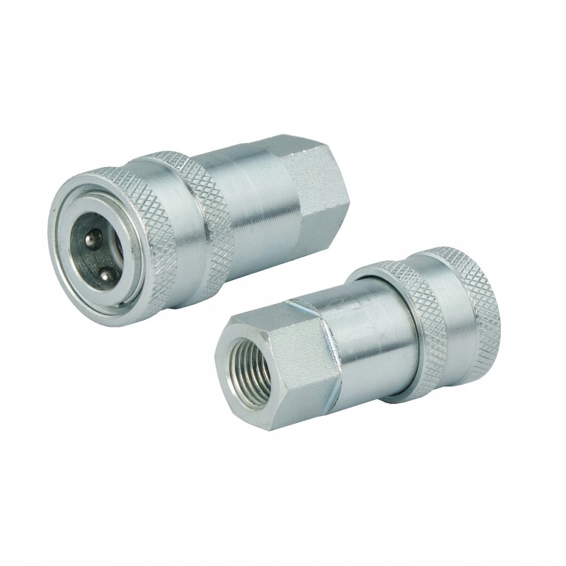 Hydraulic quick connector, euro socket, internal thread 1 4