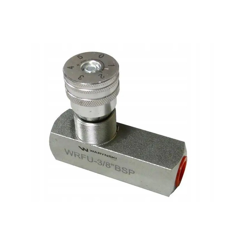 Restriction and non-return valve WRF 90 3 8 BSP Waryns