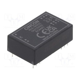 1 pcs x CINCON - EC4A01 - Converter: DC/DC, 5/6W, Uin: 9÷18V, Uout: 5VDC, Iout: 1A, DIP24, THT