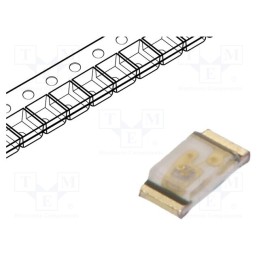 5 pcs x LITEON - LTST-C193TGKT - LED, SMD, 0603, green, 112÷450mcd, 1.6x0.8x0.35mm, 130°, 2.8÷3.6V