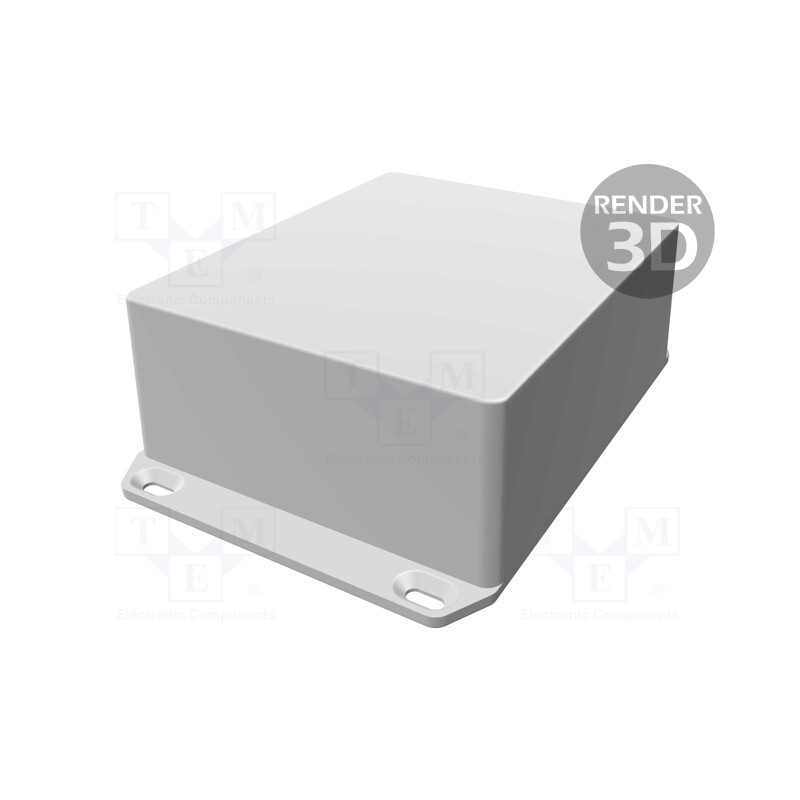 1 pcs x HAMMOND - 1590WXFL - Enclosure: multipurpose, X: 111mm, Y: 135mm, Z: 56mm, 1590W, natural