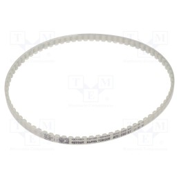 1 pcs x OPTIBELT - AT5 390 677ZA - Timing belt, AT5, W: 6mm, H: 2.7mm, Lw: 390mm, Tooth height: 1.2mm