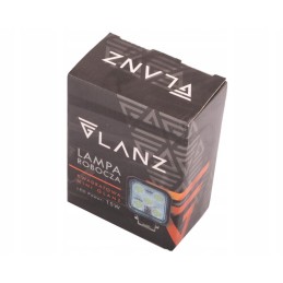 Square work lamp mini 15w 5 led glanz l22